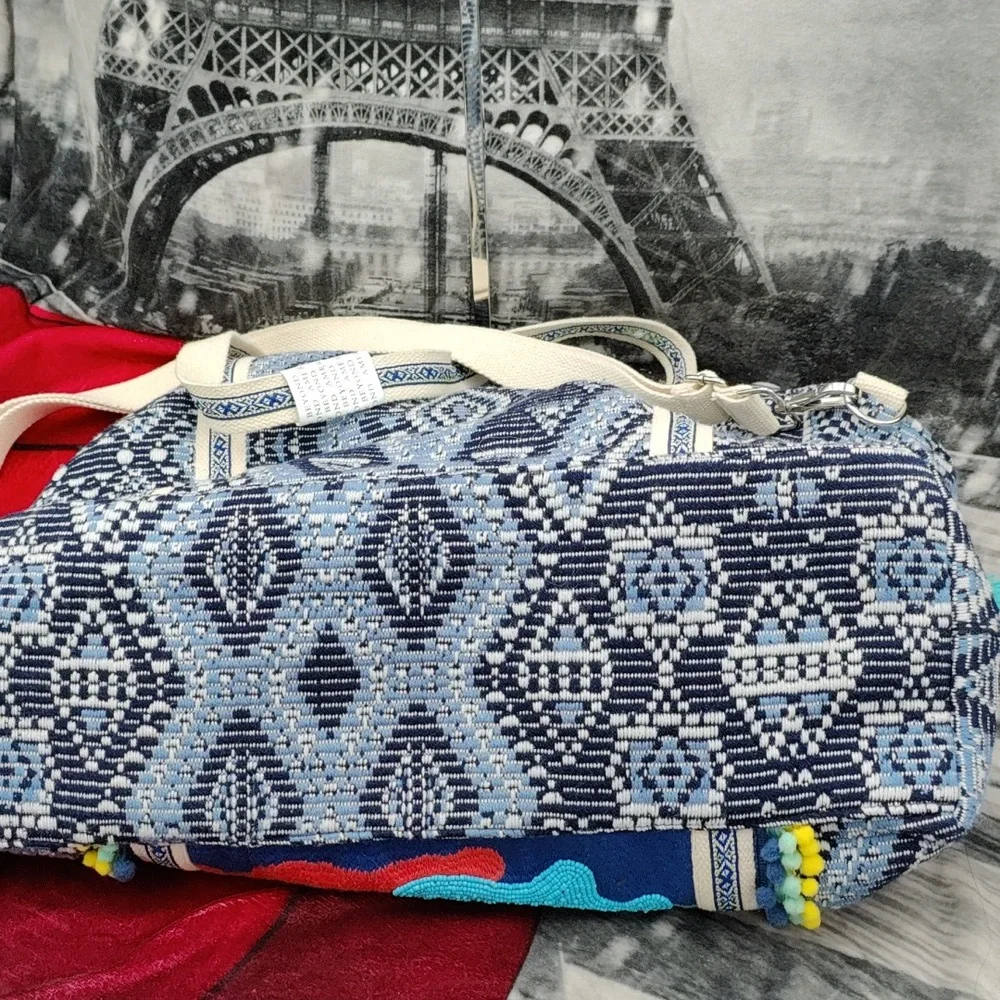 America And Beyond Beaded Tote